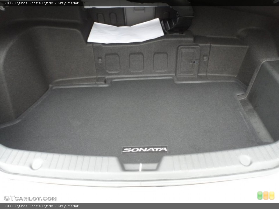 Gray Interior Trunk for the 2012 Hyundai Sonata Hybrid #62257160