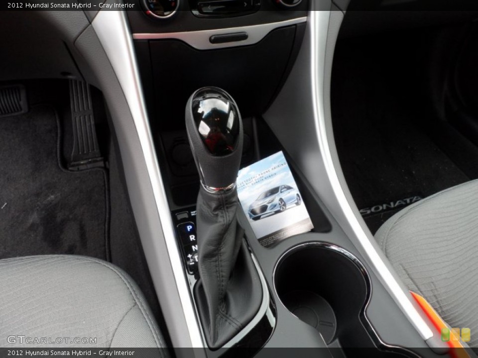 Gray Interior Transmission for the 2012 Hyundai Sonata Hybrid #62257273