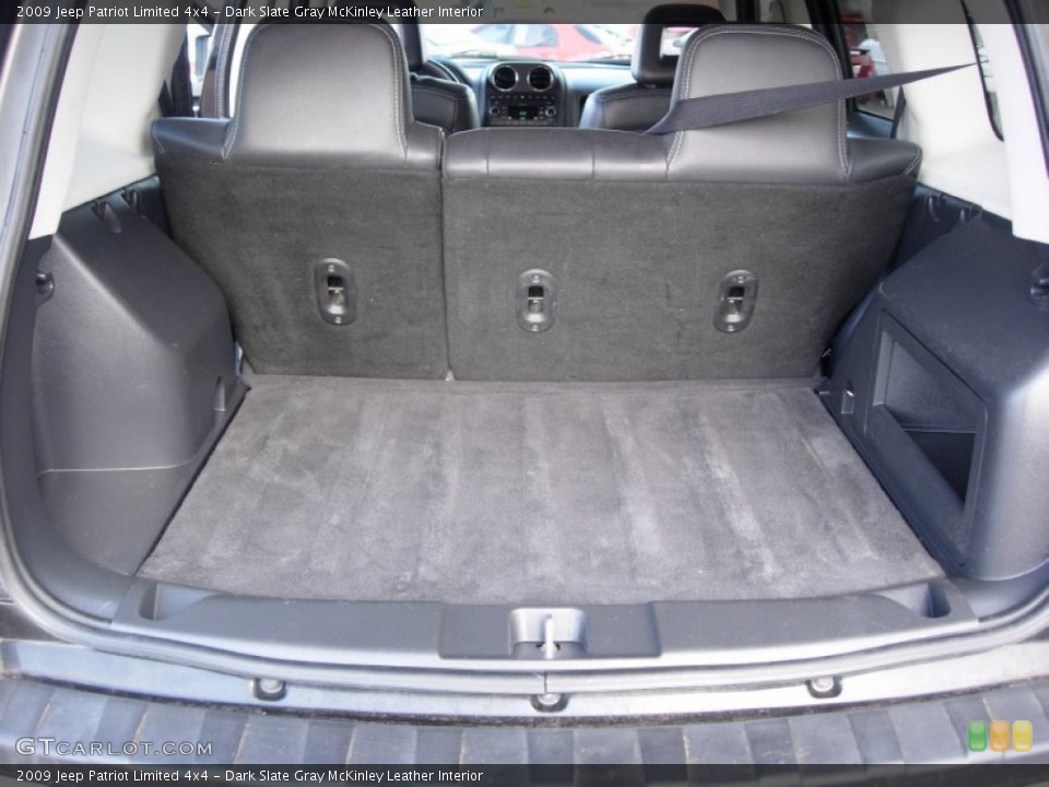 Dark Slate Gray McKinley Leather Interior Trunk for the 2009 Jeep Patriot Limited 4x4 #62257366