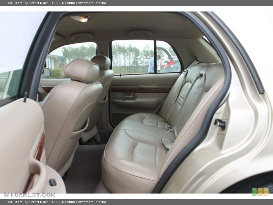 Medium Parchment Interior Rear Seat for the 2000 Mercury Grand Marquis LS #62260909