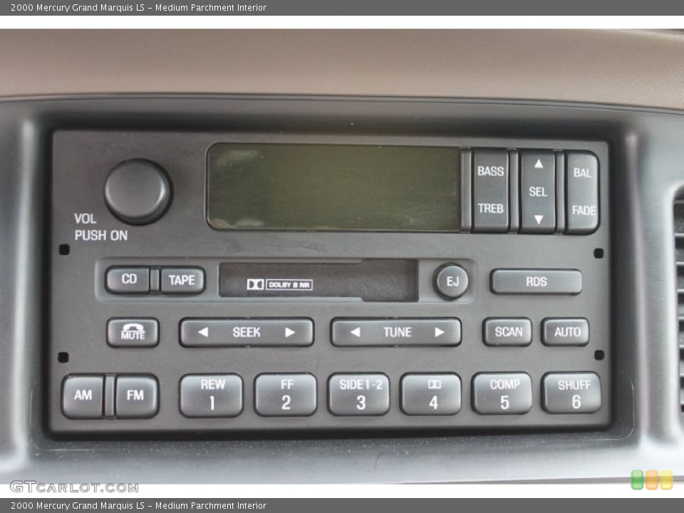 Medium Parchment Interior Audio System for the 2000 Mercury Grand Marquis LS #62261035