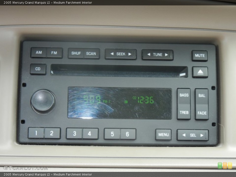 Medium Parchment Interior Audio System for the 2005 Mercury Grand Marquis LS #62262124
