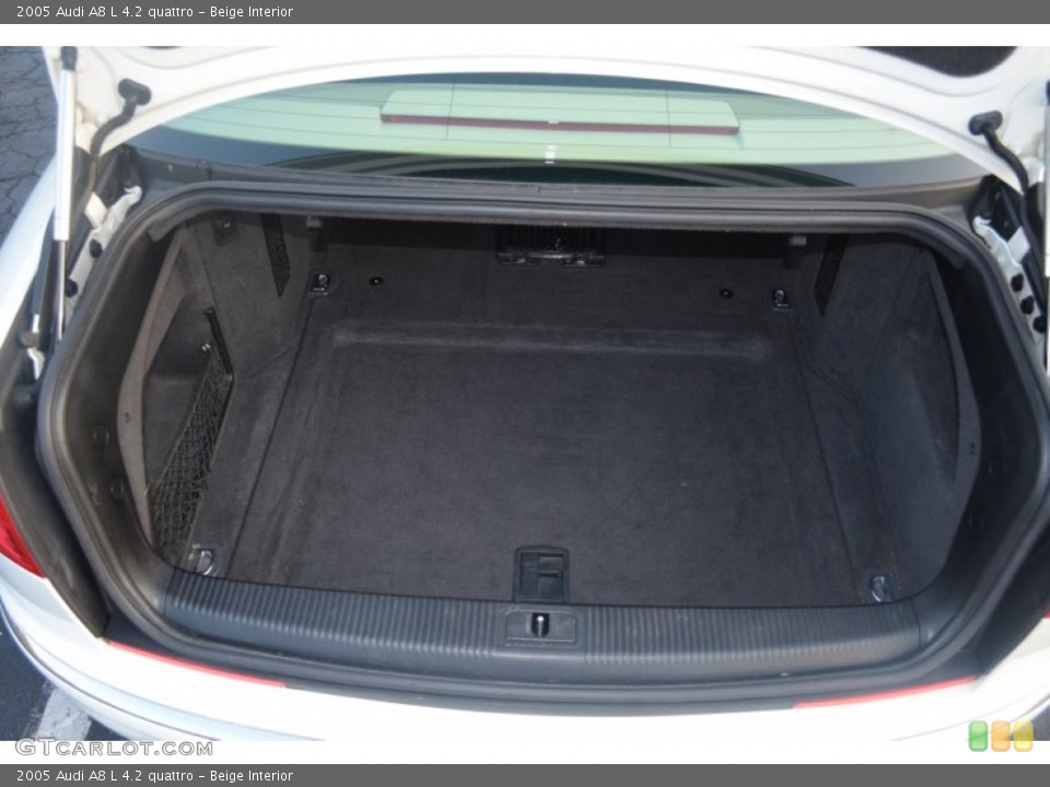 Beige Interior Trunk for the 2005 Audi A8 L 4.2 quattro #62264299