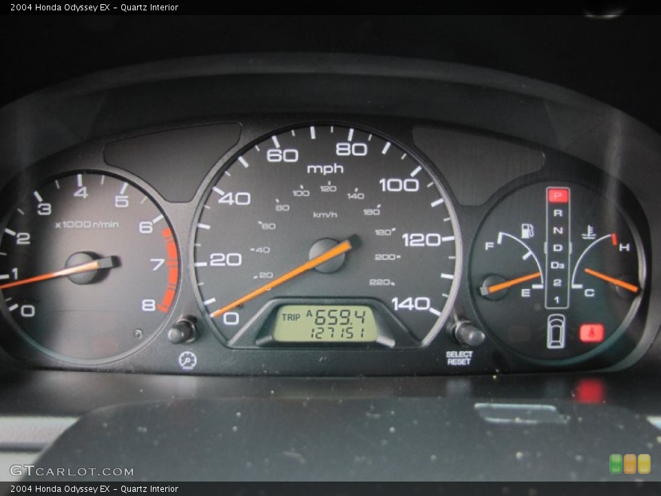 Quartz Interior Gauges for the 2004 Honda Odyssey EX #62265619