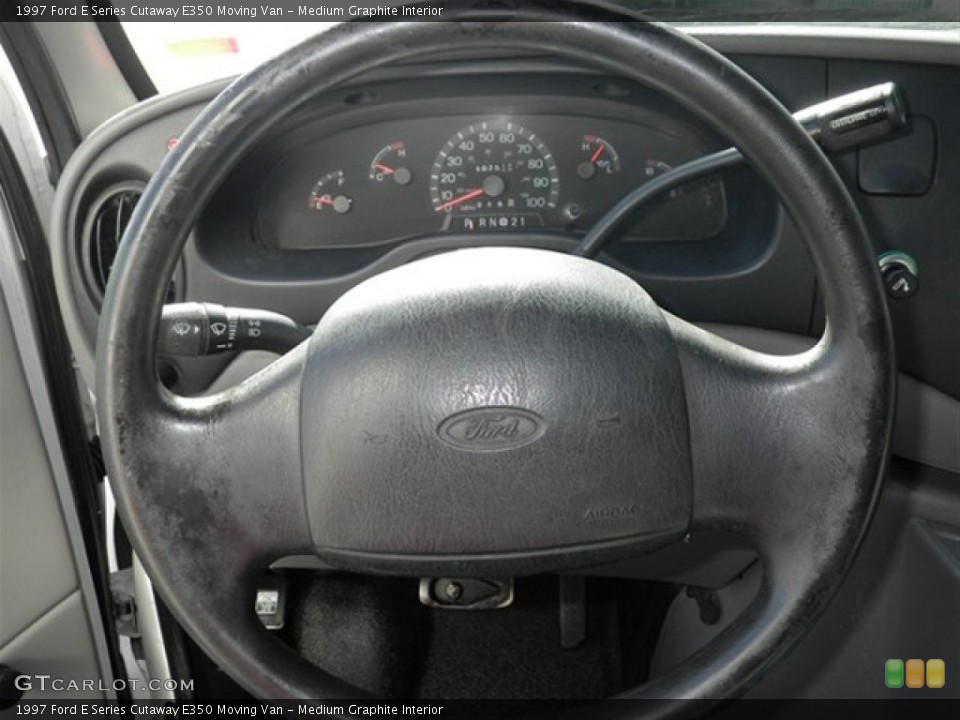 Medium Graphite 1997 Ford E Series Cutaway Interiors