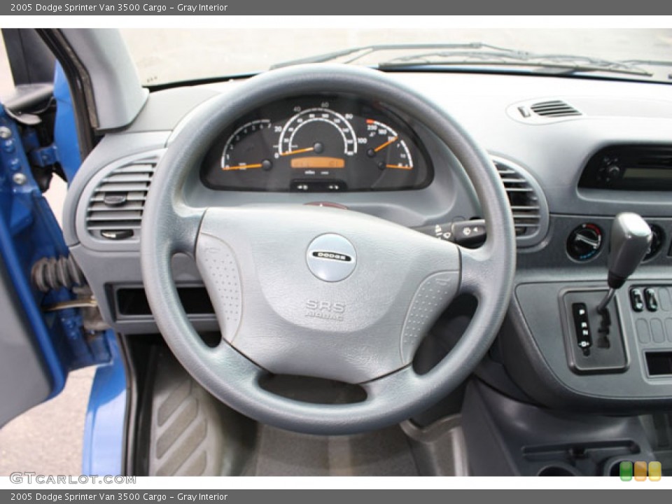 Gray Interior Dashboard for the 2005 Dodge Sprinter Van 3500 Cargo #62270272
