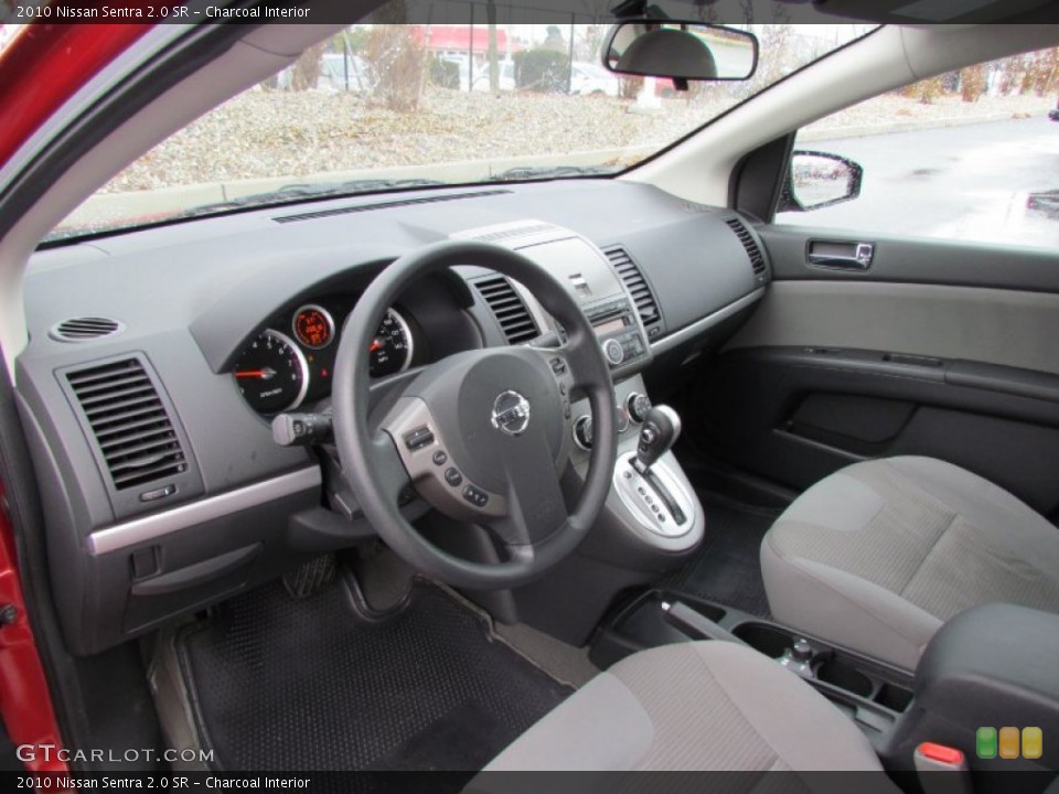 Charcoal Interior Photo for the 2010 Nissan Sentra 2.0 SR #62271408