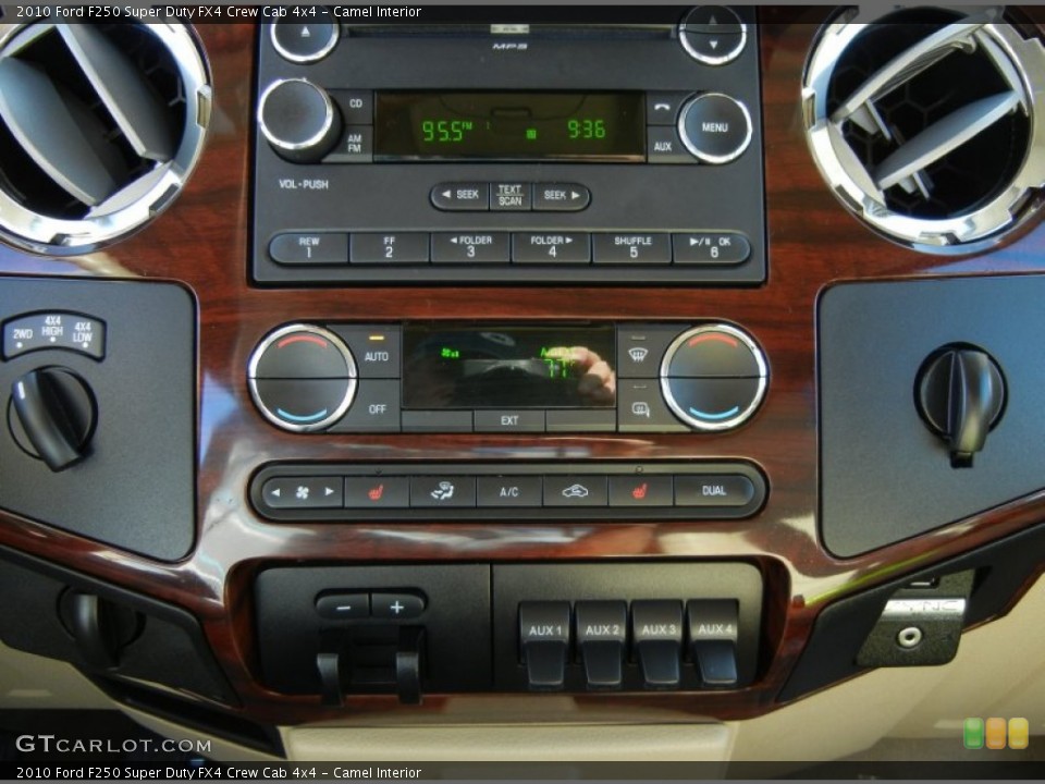 Camel Interior Controls for the 2010 Ford F250 Super Duty FX4 Crew Cab 4x4 #62272912