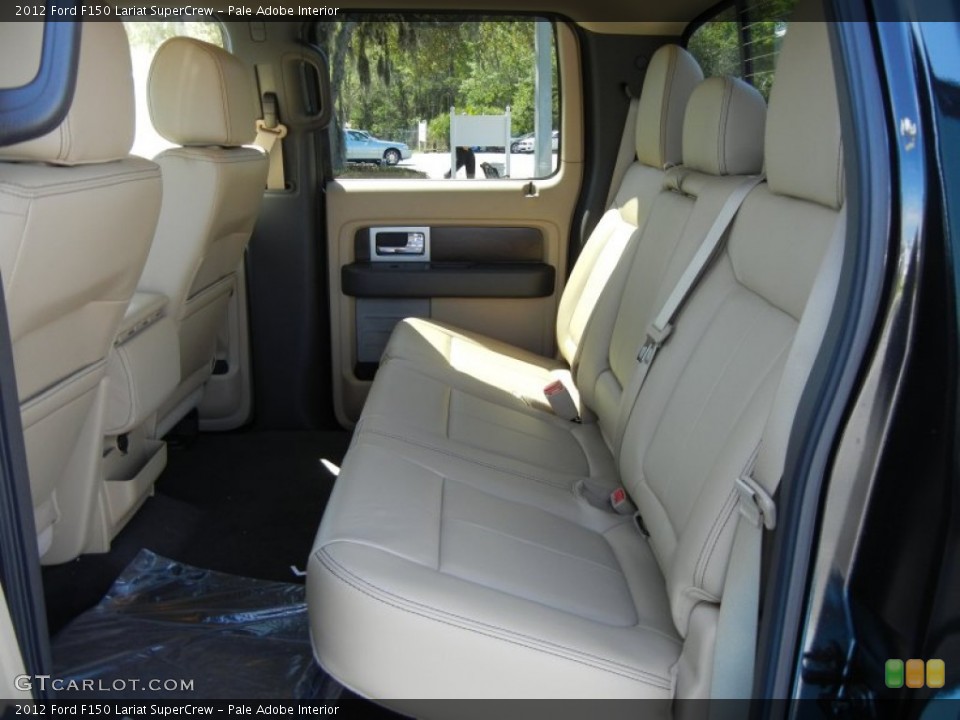Pale Adobe Interior Rear Seat for the 2012 Ford F150 Lariat SuperCrew #62274268