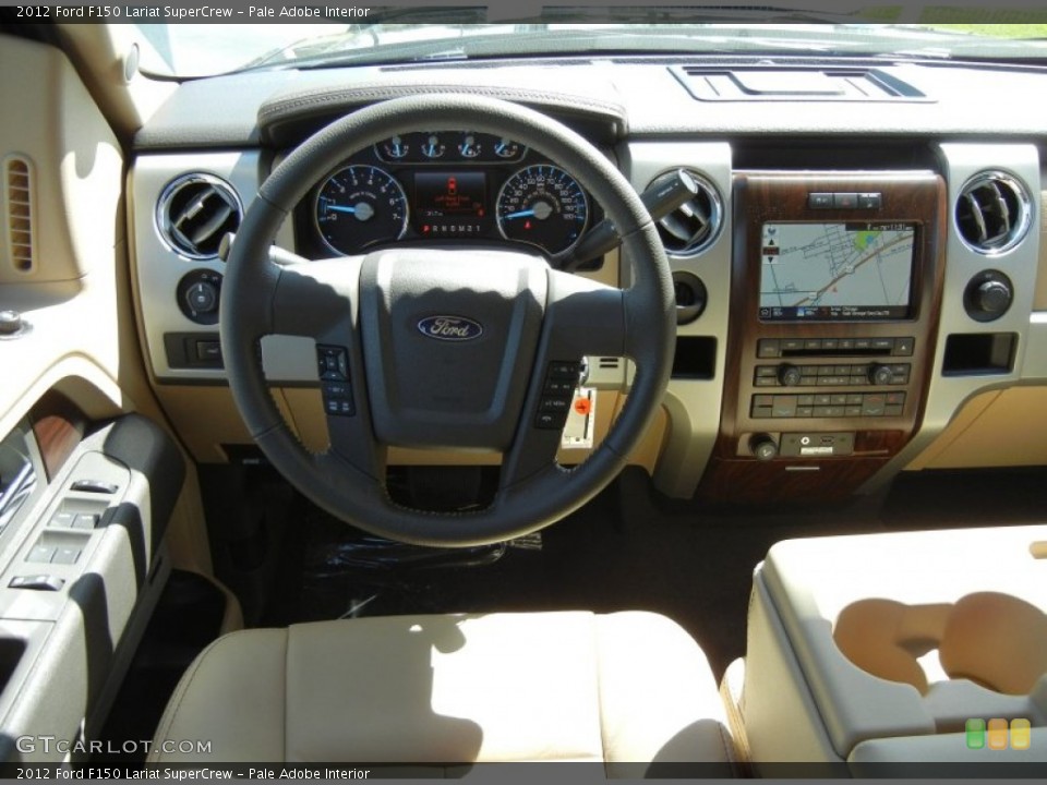 Pale Adobe Interior Dashboard for the 2012 Ford F150 Lariat SuperCrew #62274286