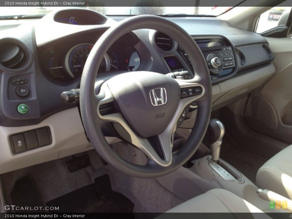 Gray Interior Steering Wheel for the 2010 Honda Insight Hybrid EX #62274361