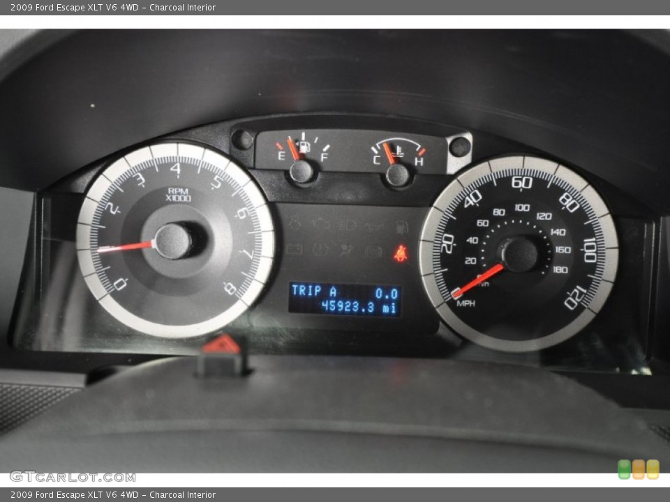 Charcoal Interior Gauges for the 2009 Ford Escape XLT V6 4WD #62275657