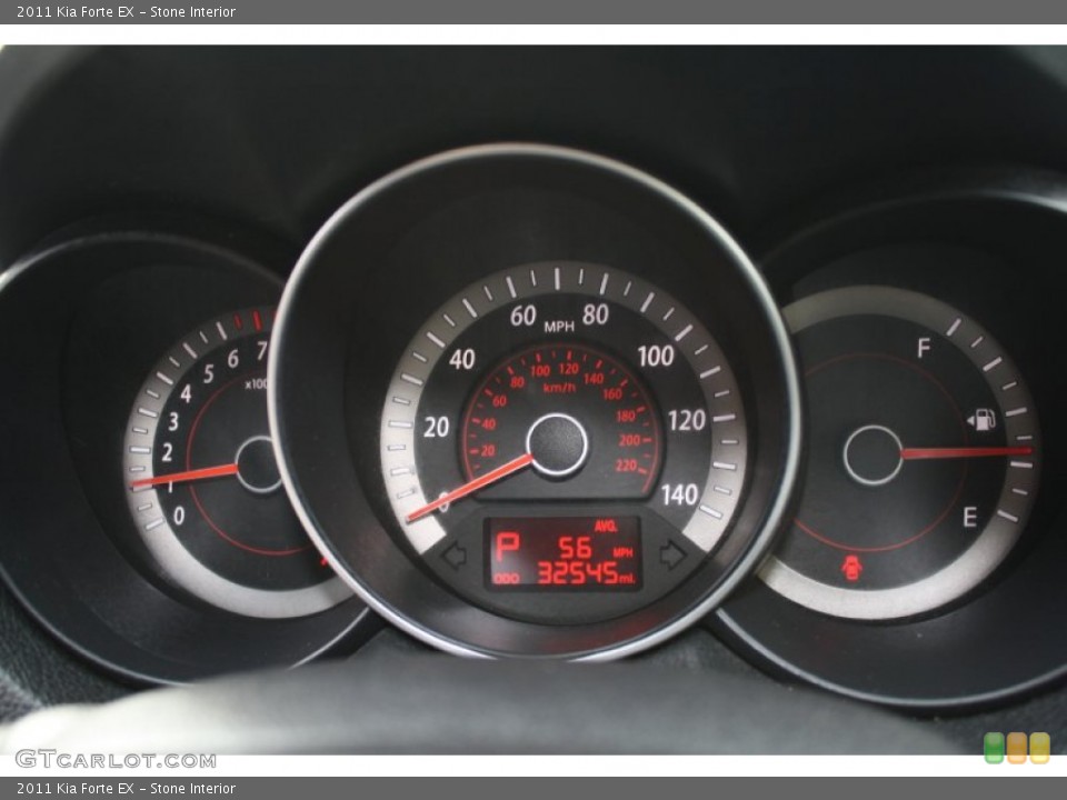 Stone Interior Gauges for the 2011 Kia Forte EX #62276323