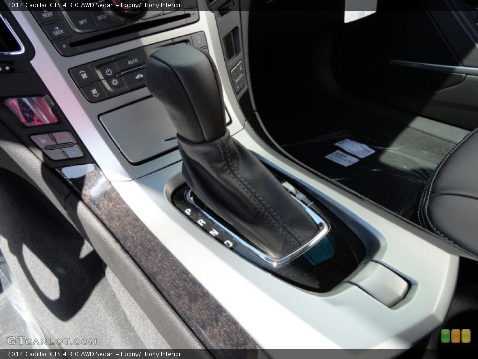 Ebony/Ebony Interior Transmission for the 2012 Cadillac CTS 4 3.0 AWD Sedan #62276569