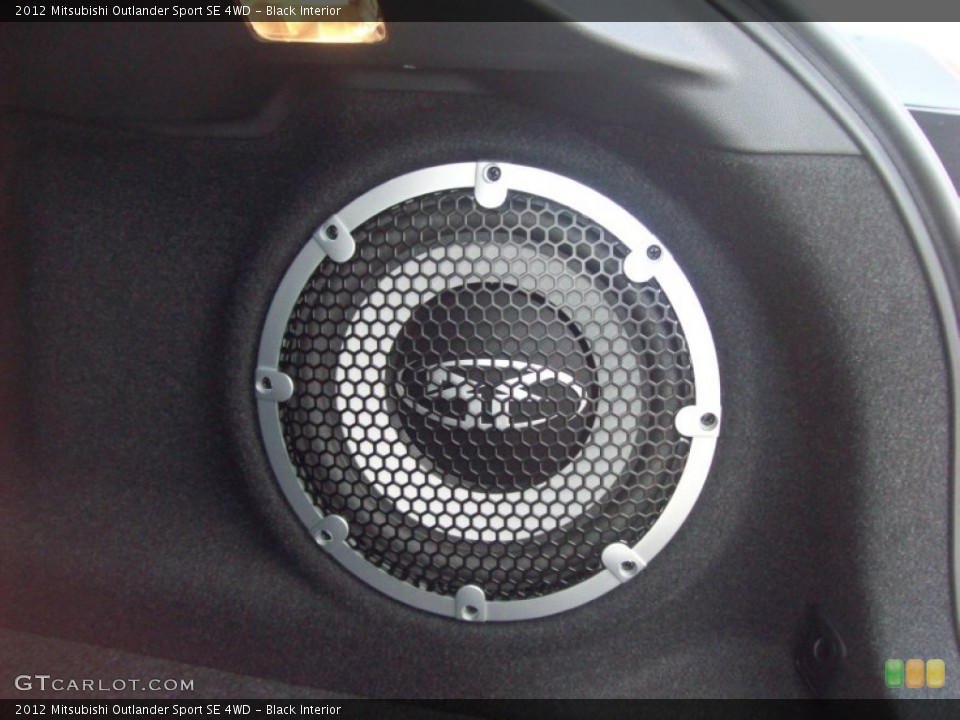 Black Interior Audio System for the 2012 Mitsubishi Outlander Sport SE 4WD #62276647