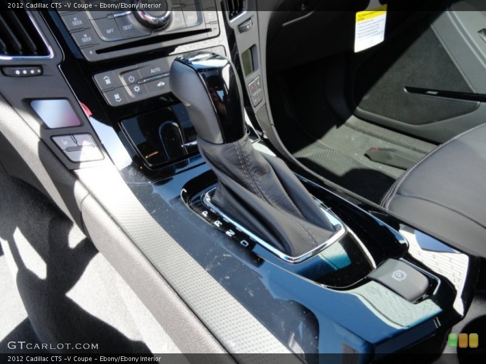 Ebony/Ebony Interior Transmission for the 2012 Cadillac CTS -V Coupe #62277130