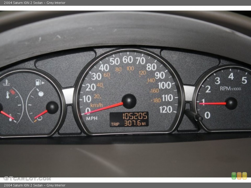 Grey Interior Gauges for the 2004 Saturn ION 2 Sedan #62277634