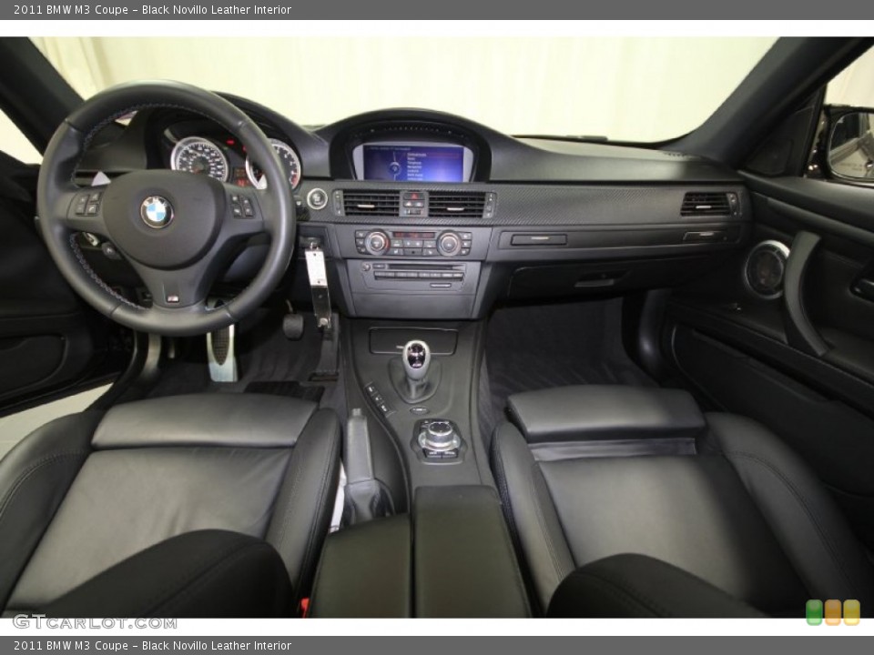 Black Novillo Leather Interior Dashboard for the 2011 BMW M3 Coupe #62277961