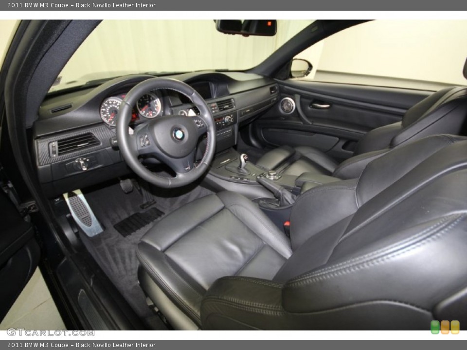 Black Novillo Leather Interior Prime Interior for the 2011 BMW M3 Coupe #62278081