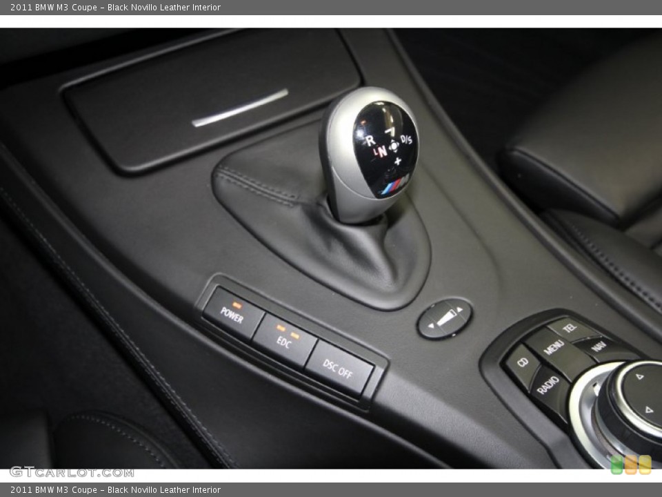 Black Novillo Leather Interior Transmission for the 2011 BMW M3 Coupe #62278156