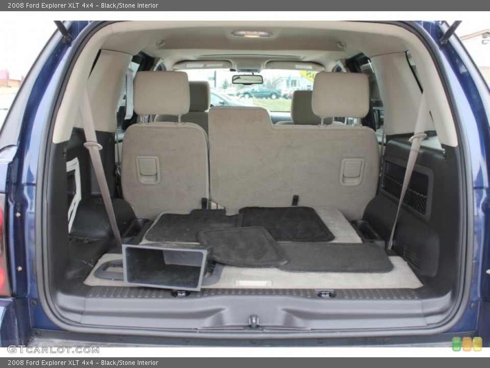 Black/Stone Interior Trunk for the 2008 Ford Explorer XLT 4x4 #62278729