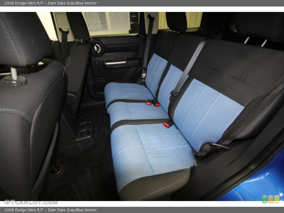 Dark Slate Gray/Blue Interior Rear Seat for the 2008 Dodge Nitro R/T #62279938