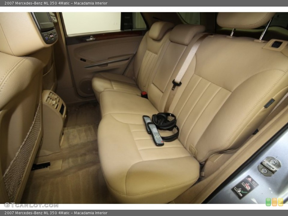 Macadamia Interior Rear Seat for the 2007 Mercedes-Benz ML 350 4Matic #62280700