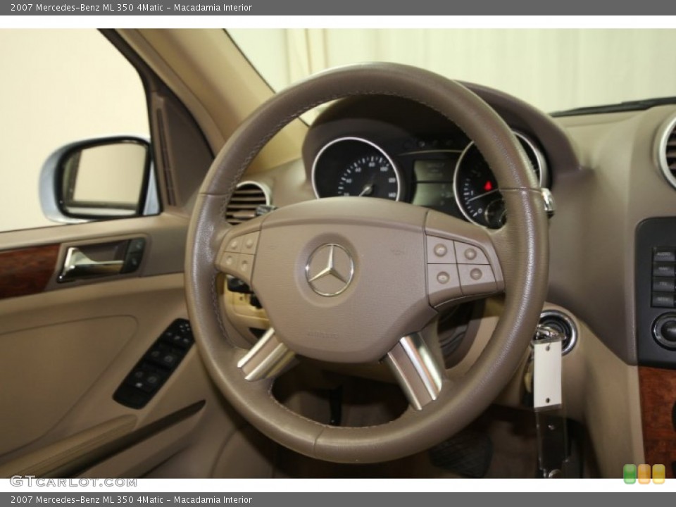 Macadamia Interior Steering Wheel for the 2007 Mercedes-Benz ML 350 4Matic #62280829