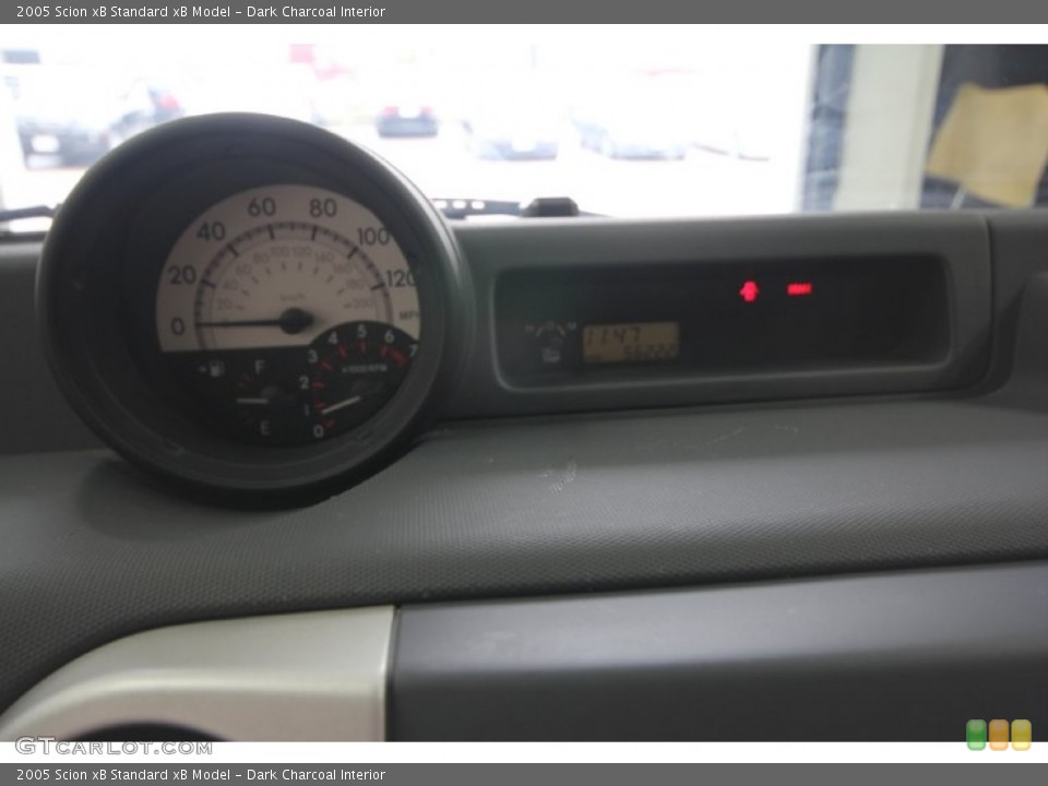 Dark Charcoal Interior Gauges for the 2005 Scion xB  #62282627