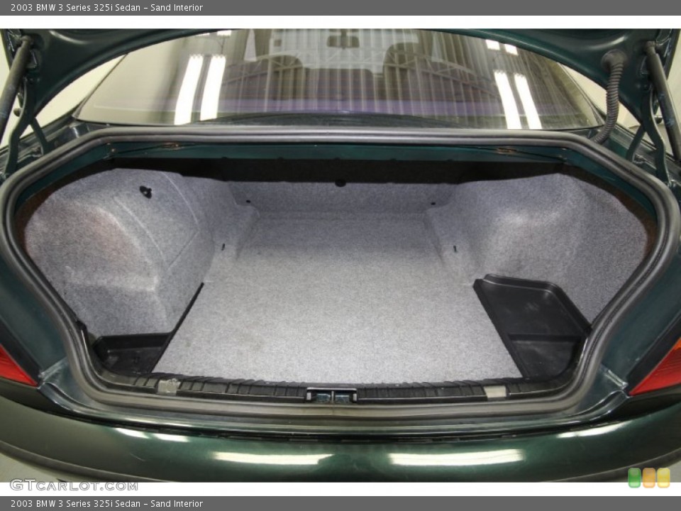 Sand Interior Trunk for the 2003 BMW 3 Series 325i Sedan #62284037