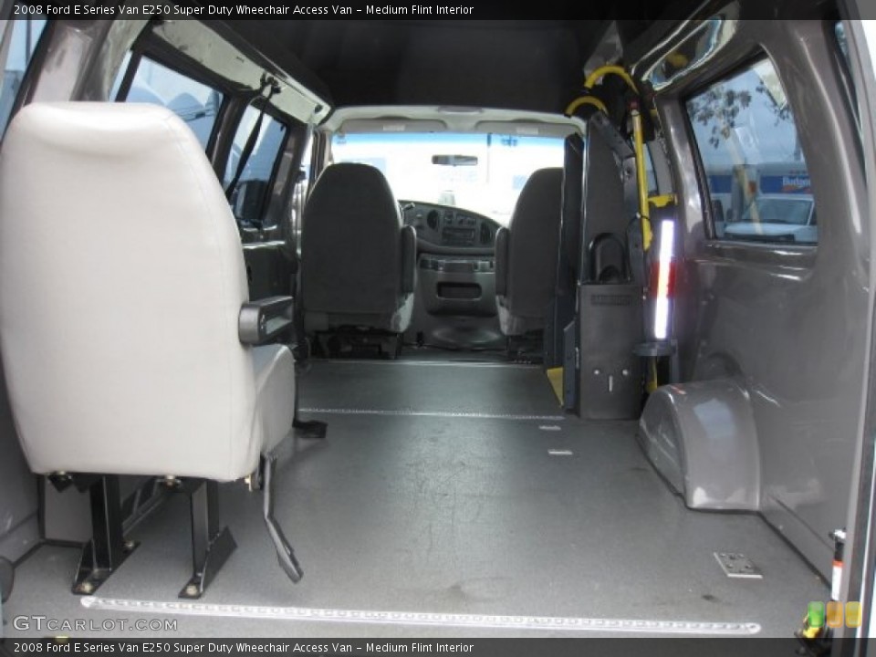 Medium Flint Interior Photo for the 2008 Ford E Series Van E250 Super Duty Wheechair Access Van #62286686