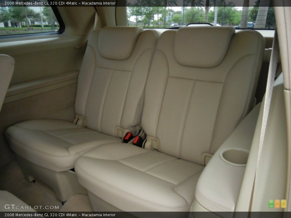 Macadamia Interior Rear Seat for the 2008 Mercedes-Benz GL 320 CDI 4Matic #62287853