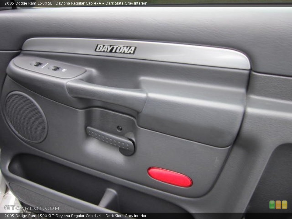 Dark Slate Gray Interior Door Panel for the 2005 Dodge Ram 1500 SLT Daytona Regular Cab 4x4 #62288774