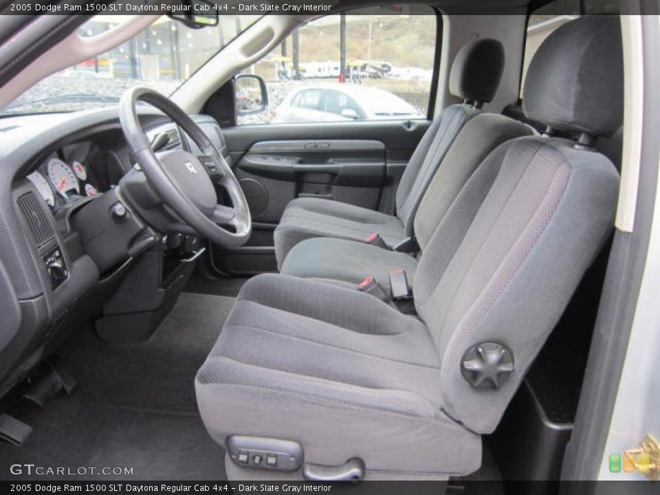 Dark Slate Gray Interior Photo for the 2005 Dodge Ram 1500 SLT Daytona Regular Cab 4x4 #62288782