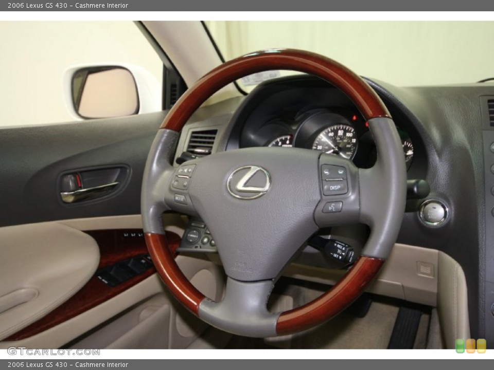 Cashmere Interior Steering Wheel for the 2006 Lexus GS 430 #62289437