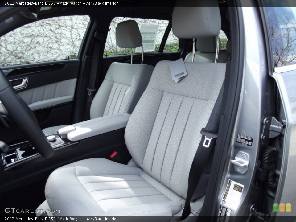 Ash/Black Interior Photo for the 2012 Mercedes-Benz E 350 4Matic Wagon #62291324