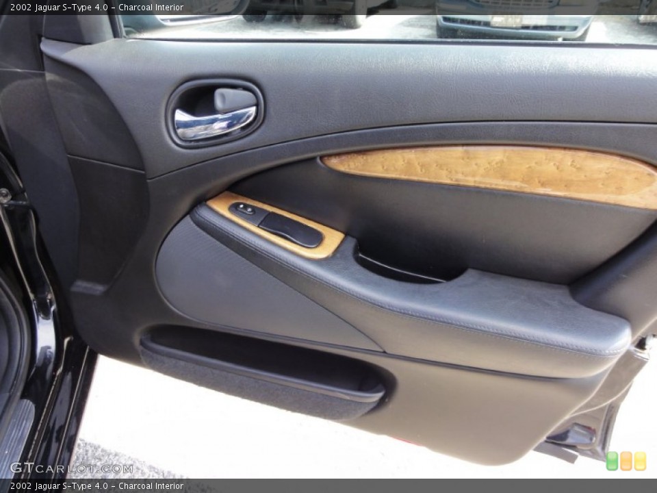 Charcoal Interior Door Panel for the 2002 Jaguar S-Type 4.0 #62295050