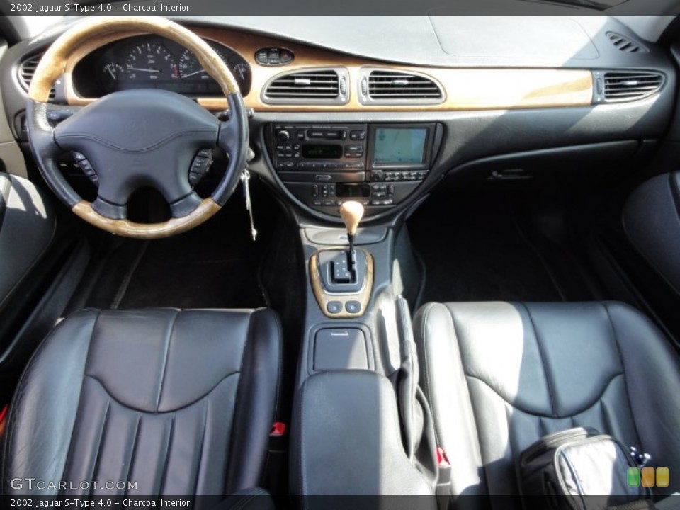 Charcoal Interior Dashboard for the 2002 Jaguar S-Type 4.0 #62295104