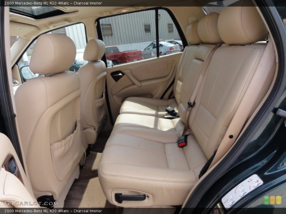 Charcoal 2000 Mercedes-Benz ML Interiors