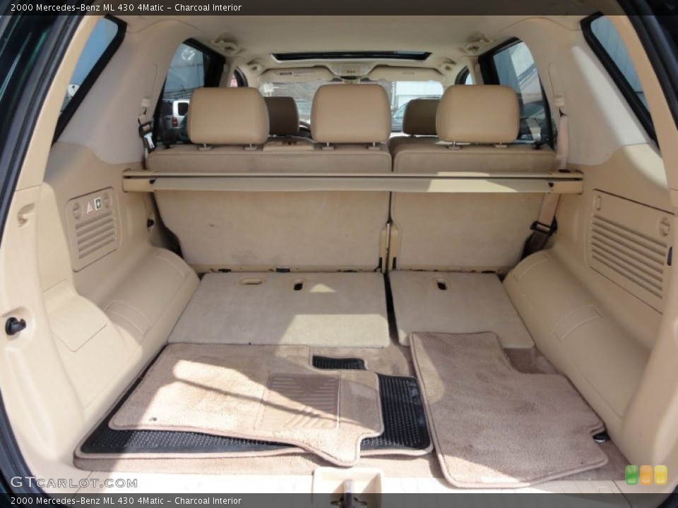Charcoal Interior Trunk for the 2000 Mercedes-Benz ML 430 4Matic #62296094