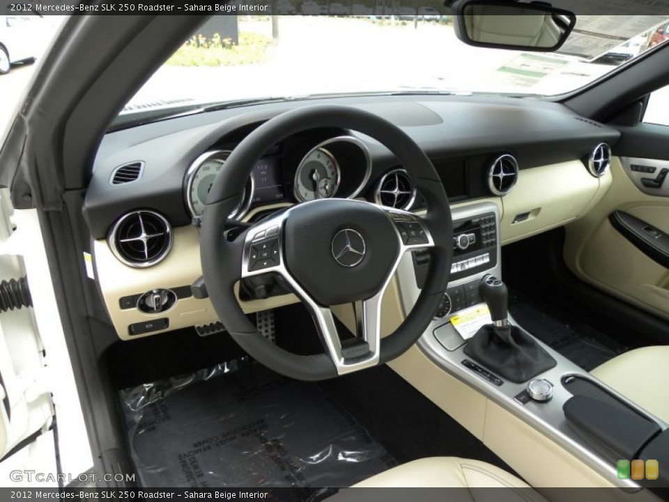 Sahara Beige Interior Photo for the 2012 Mercedes-Benz SLK 250 Roadster #62296118