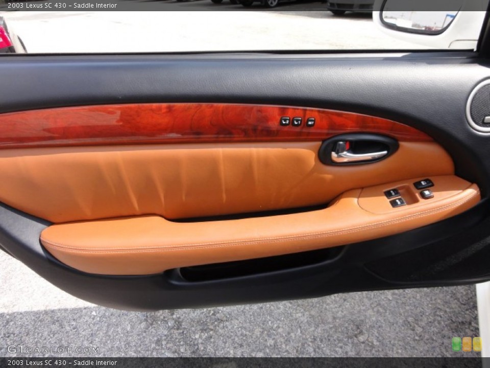Saddle Interior Door Panel for the 2003 Lexus SC 430 #62297765