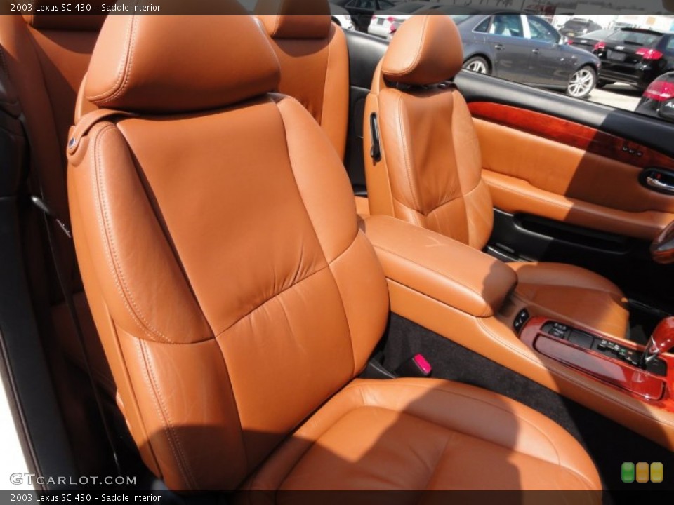 Saddle Interior Photo for the 2003 Lexus SC 430 #62297834