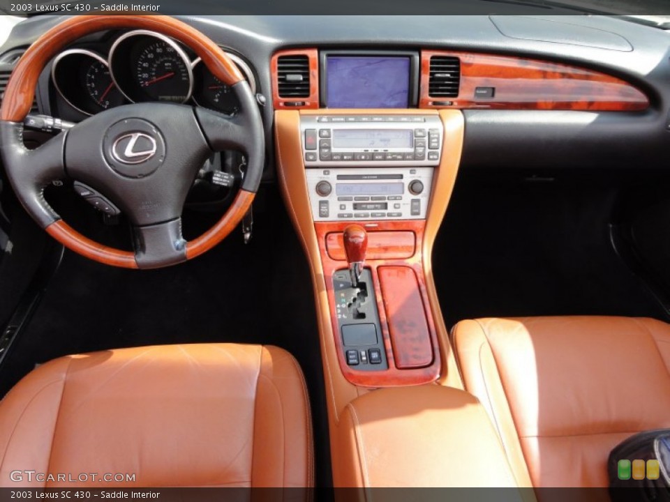 Saddle Interior Dashboard for the 2003 Lexus SC 430 #62297945