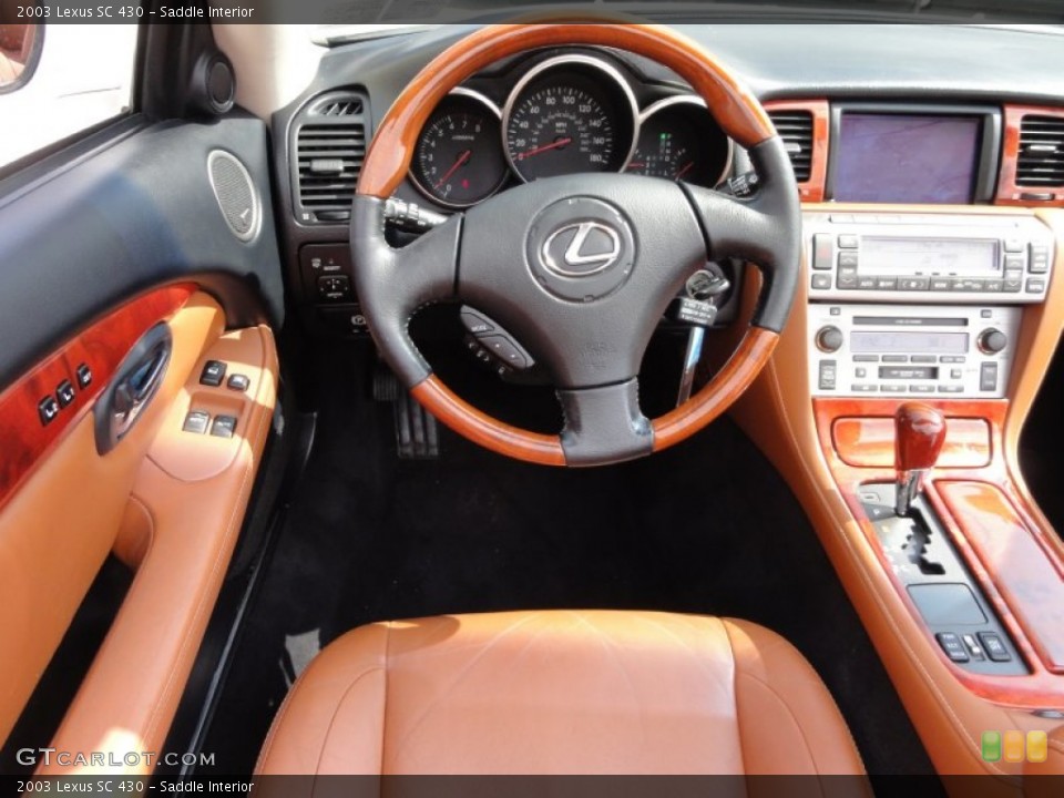 Saddle Interior Steering Wheel for the 2003 Lexus SC 430 #62297954