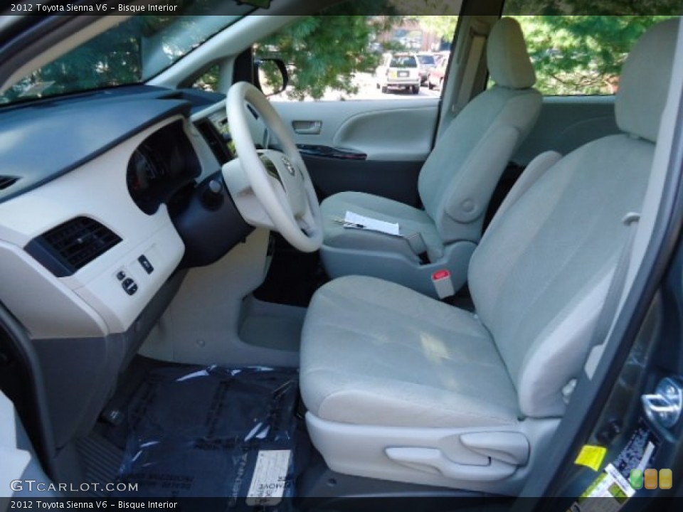 Bisque Interior Photo for the 2012 Toyota Sienna V6 #62299223