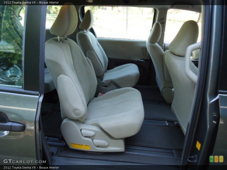 Bisque Interior Photo for the 2012 Toyota Sienna V6 #62299259