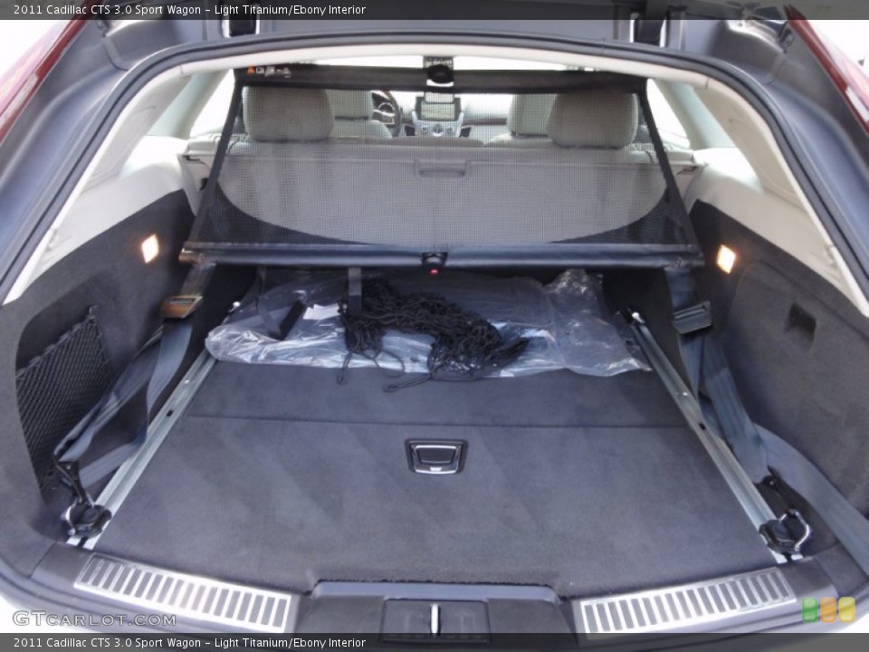 Light Titanium/Ebony Interior Trunk for the 2011 Cadillac CTS 3.0 Sport Wagon #62301644