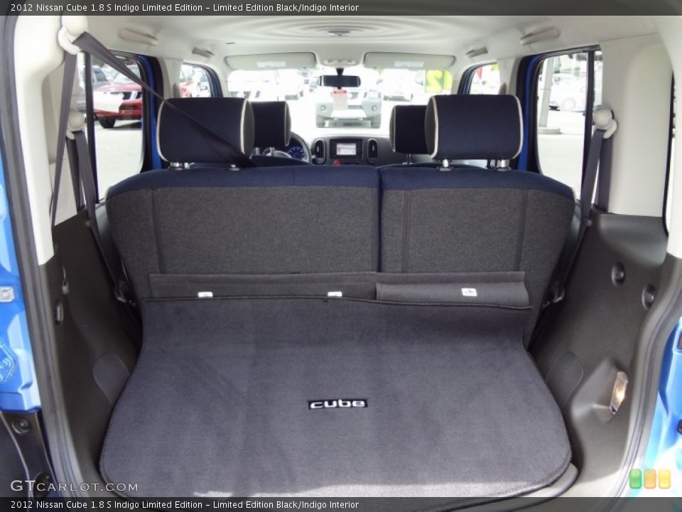 Limited Edition Black/Indigo Interior Trunk for the 2012 Nissan Cube 1.8 S Indigo Limited Edition #62305850