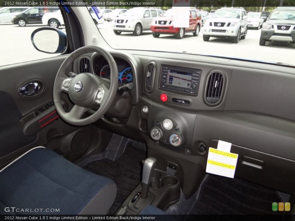 Limited Edition Black/Indigo Interior Dashboard for the 2012 Nissan Cube 1.8 S Indigo Limited Edition #62305904